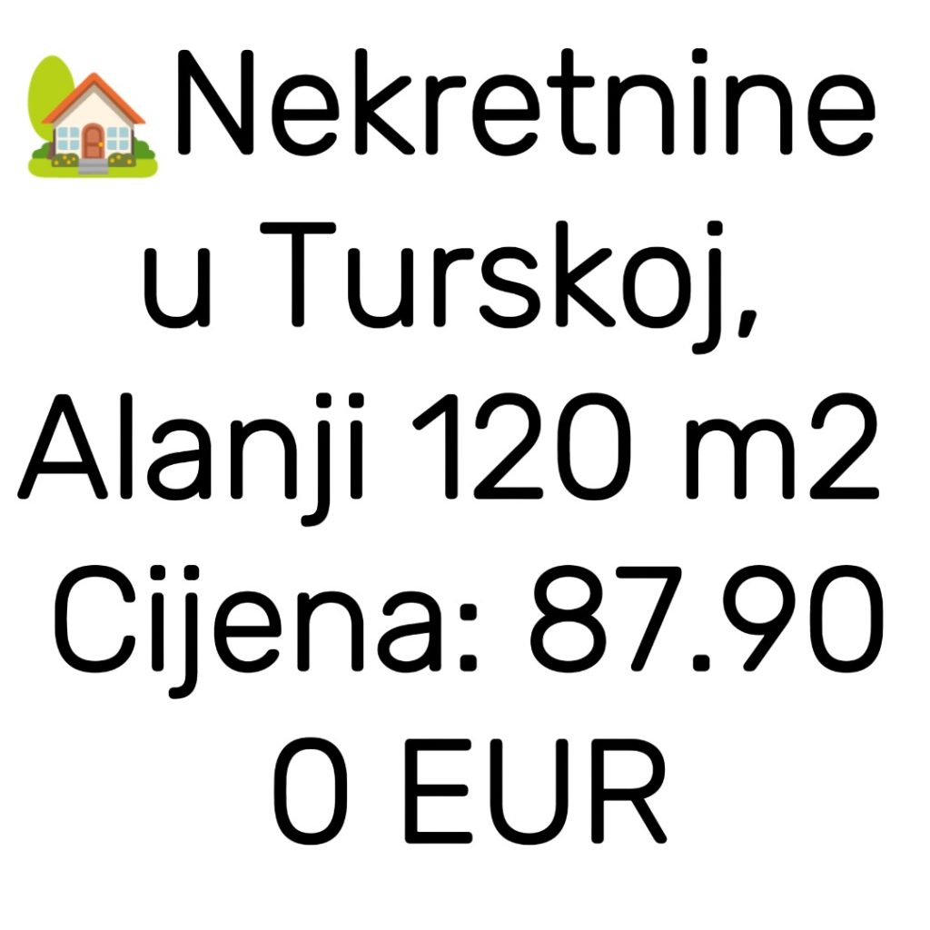 stan na prodaju Alanya ( Nekretnine u Turskoj, Alanji )