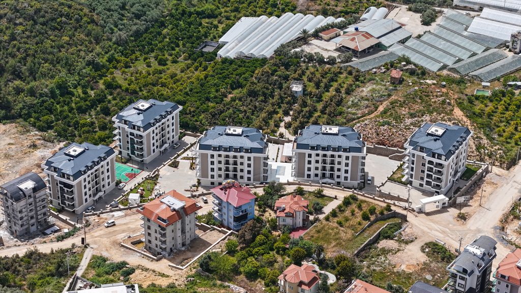 Namješten stan 2+1 na prodaju u Güzel Life Premium, Oba – Alanya