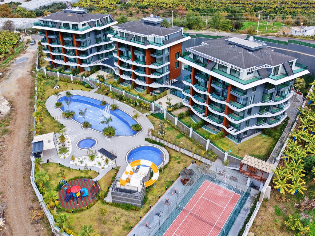 3+1 DUPLEX NA PRODAJU U KARGICAKU, ALANYA – POGLED NA MORE I BAZEN