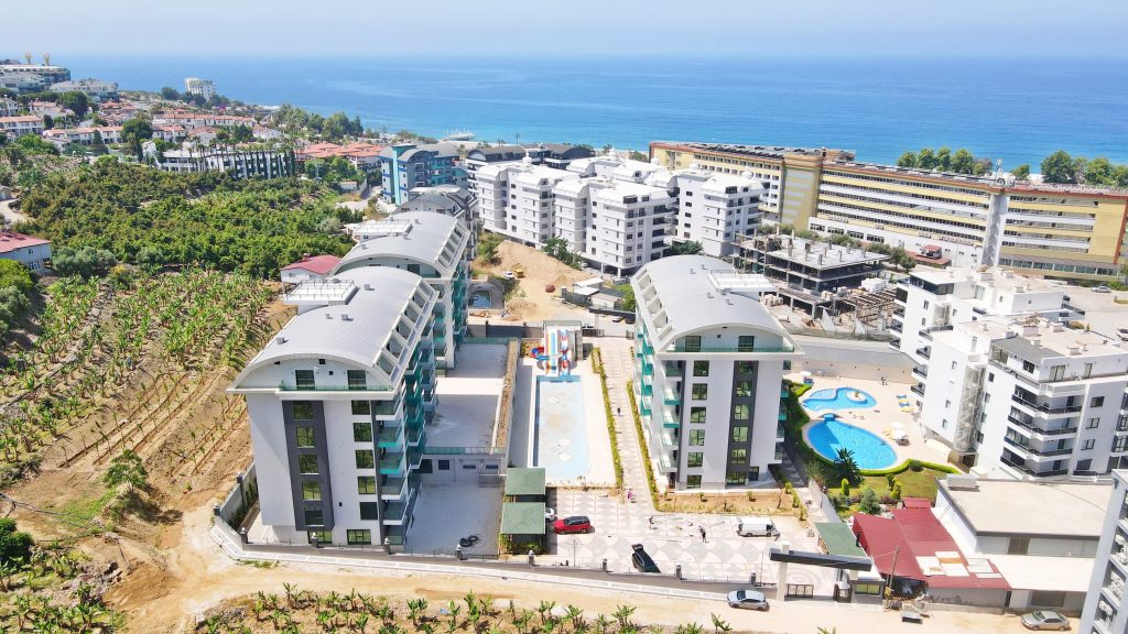Nenamješten stan 2+1 na prodaju u Konak Homes, Kargıcak – Alanya